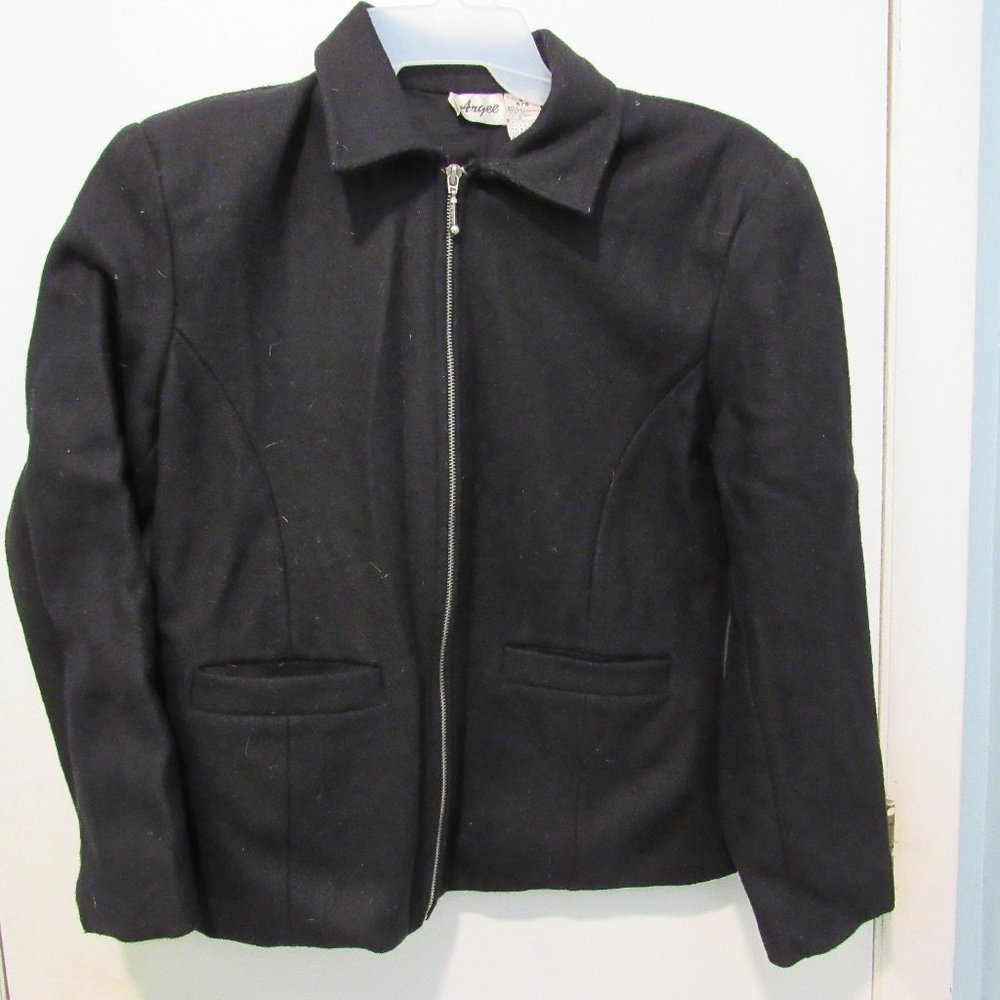 Argee Wool Blend, Zip Up Jacket